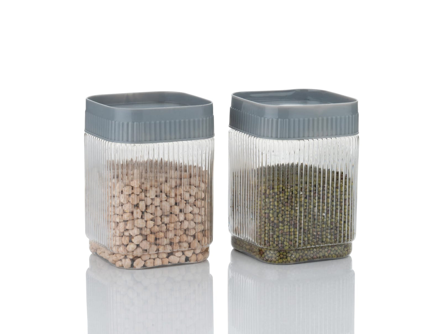 CEVENZA Airtight Kitchen Storage Container Set 1500ML (PACK OF 2)