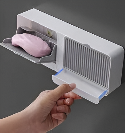 CEVENZA Wall Mounted Soap Box with Lid