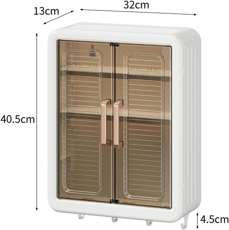CEVENZA Wall Mounted Magnetic Bathroom Storage Cabinet