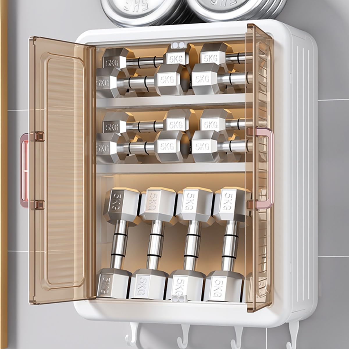 CEVENZA Wall Mounted Magnetic Bathroom Storage Cabinet
