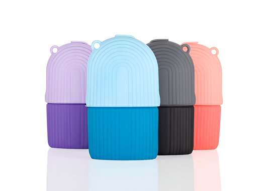 CEVENZA Silicone Ice Face Roller pack of 2 (multicolour)